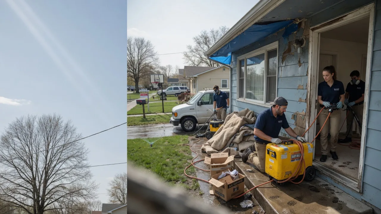 Basement Flood Cleanup in Springfield, ID near me